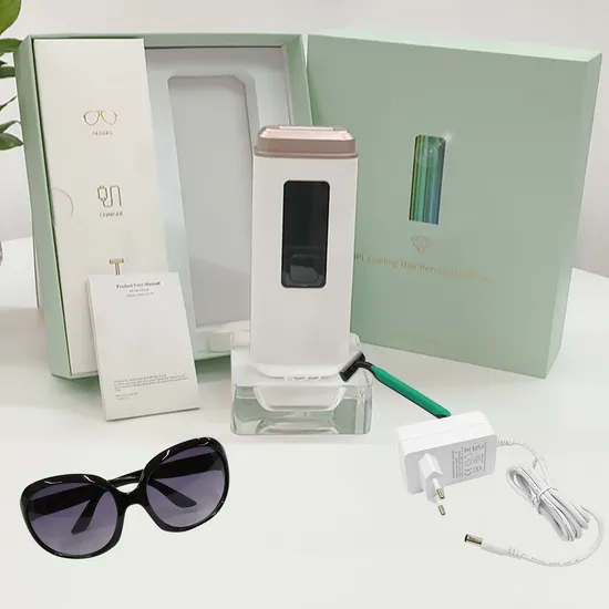 Depilazione IPL portatile con punto di congelamento per uso domestico